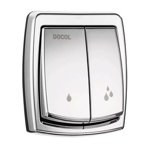 01 acabamento para valvula de descarga salvagua box docol cromado