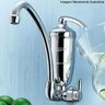 02 purificador filtro de agua acqua bella lorenzetti c torneira cromado