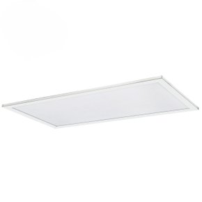 02 plafon led retangular 24w branco 6000k embutir bivolt br