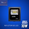 01 refletor led 10w branco 6500k bivolt br