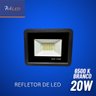 01 refletor led 20w branco 6500k bivolt br