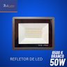 01 refletor led 50w branco 6500k bivolt br