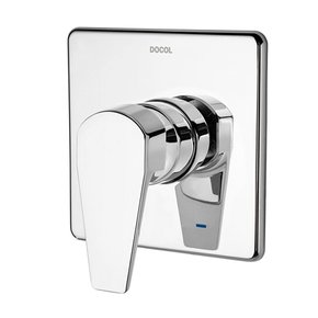 01 acabamento monocomando para chuveiro e ducha higienica 1 2 lift docol cromado