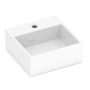 01 cuba de apoio incepa com mesa loft q6 350x350mm incepa branco
