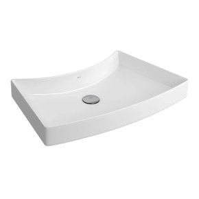 01 cuba de sobrepor 605x390mm com mesa posterior branco