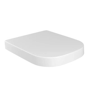 01 assento deca em termofixo slow close e easy clean para bacias piano quadra deca branco