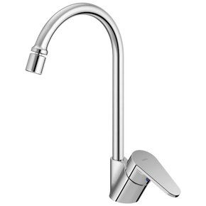 01 torneira valvula banheiro cozinha construcao lavatorio bica alta 90009346006