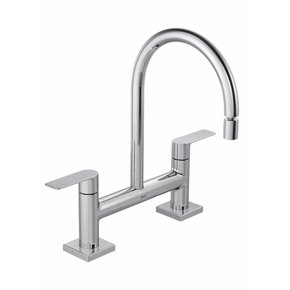 01 torneira valvula banheiro cozinha construcao lavatorio bica alta 1256 c27