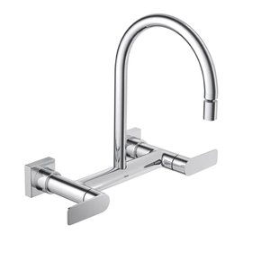 01 torneira valvula banheiro cozinha construcao lavatorio bica alta 1258 c27