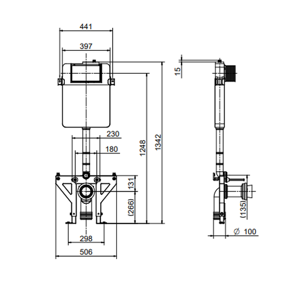 04 bacia caixa acoplada banheiro vaso sanitario construcao 90009491000