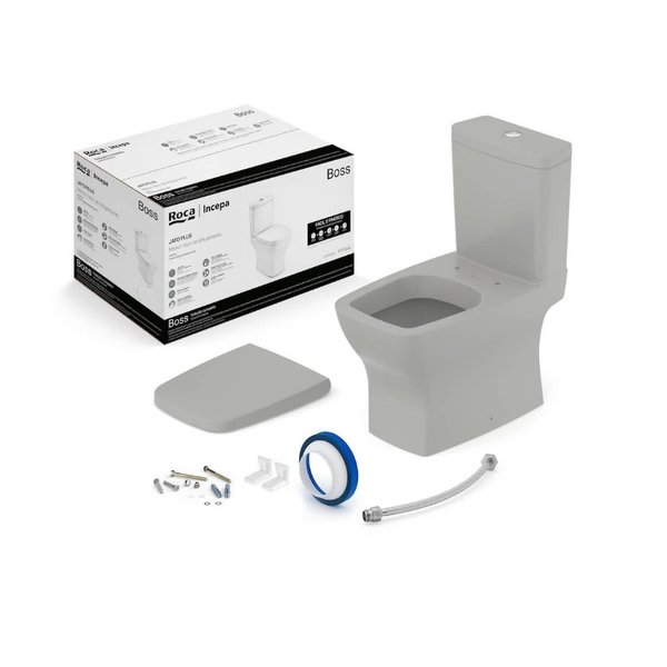 01 bacia caixa acoplada banheiro vaso sanitario construcao assento 1897230071108