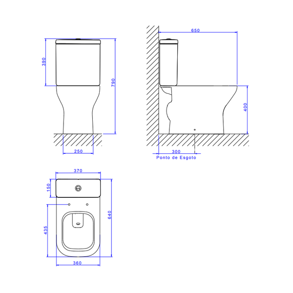 04 bacia caixa acoplada banheiro vaso sanitario construcao kp 470 sl 17